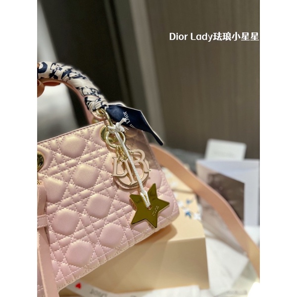 Túi DI O R lady hồng ánh t ra i Fullbox VI P
