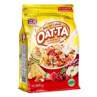 Ngũ Cốc Yến Mạch Oatta Hạnh Nhân Phô Mai 800G