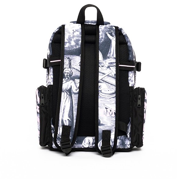 5THEWAY® /painting/ ROCKET BACKPACK™ in BLACK aka Balo Đen