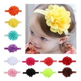 Co giãn bé gái tóc băng đô quấn đầu turban nút nylon băng đô nơ băng đô