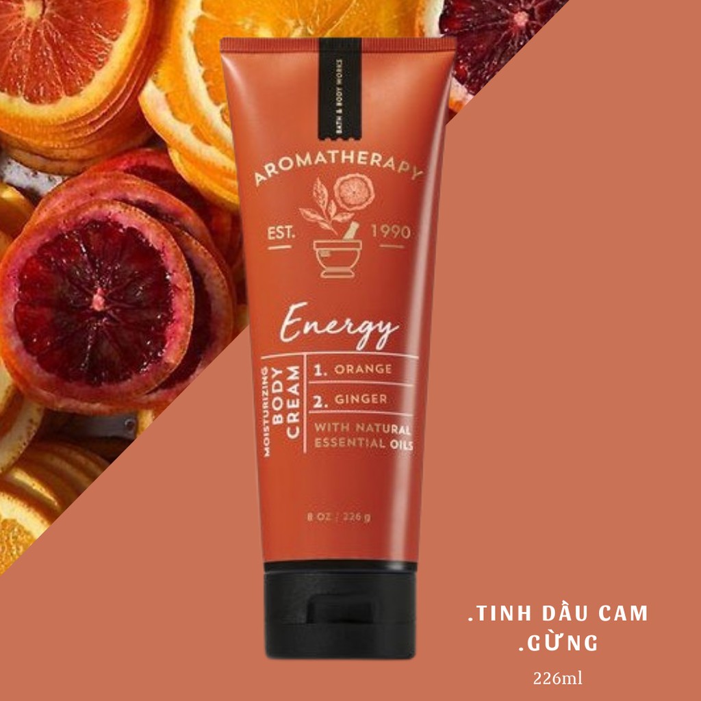 [Đủ Mùi - Aromatherapy] Kem Dưỡng Thể Toàn Thân Bath And Body Works (226g)