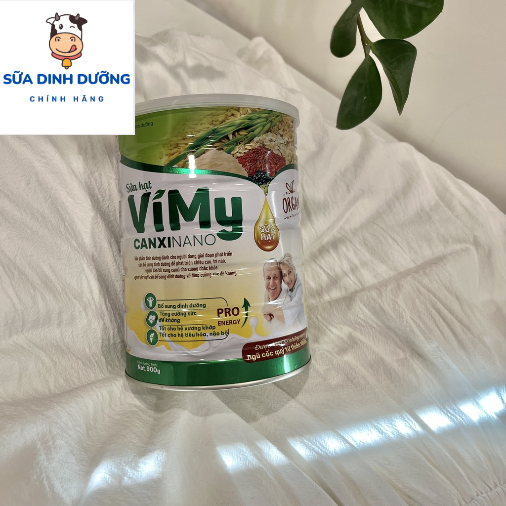 Sữa hạt xương khớp Vimy Canxi Nano 900g, Sữa canxi cho người lớn, Sữa canxi cho người già, Sữa hạt bổ sung dinh dưỡng