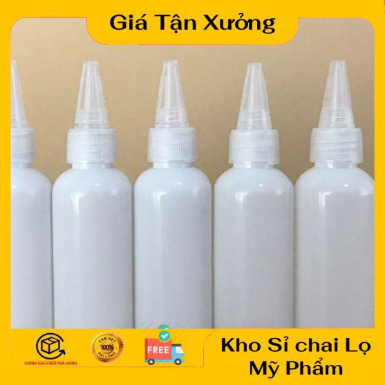 Chai Chiết Mĩ Phẩm ❤ TRÙM SỈ ❤ Chai nhựa pet thân trắng sữa 20ml,30ml,50ml,100ml, phụ kiện du lịch