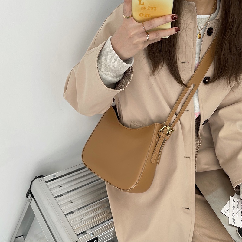 Túi đeo dưới cánh tay Phong Cách retro Thời Trang Cho Nữ