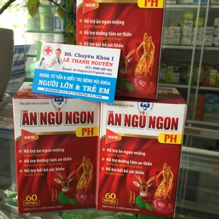 ✅(toa bác sĩ) ĂN NGỦ NGON PH-viên uống bồi bổ sức khoẻ