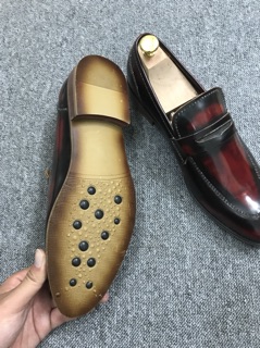 Giầy lười savanto da bò thật