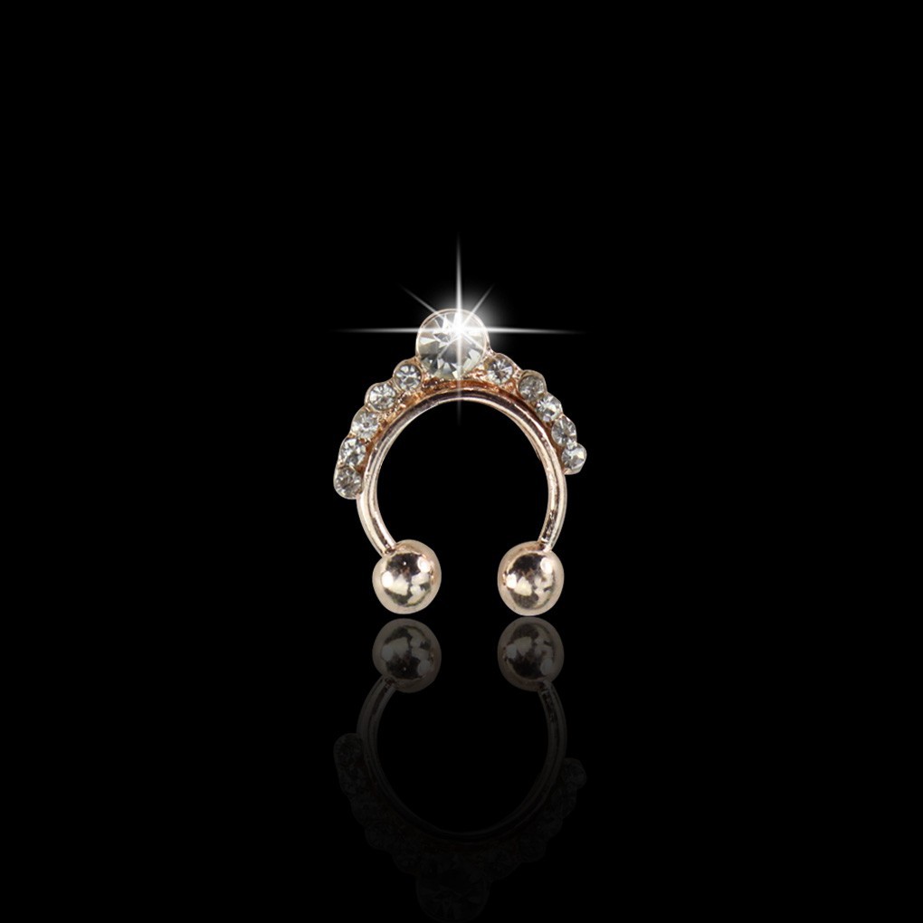 Khuyên mũi đính đá Zircon độc đáo cá tính
