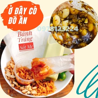 Bánh Tráng Sốt Me Đậu Phộng [O day co do an] Bánh Tráng Chấm Toppng Ngon Mê Ly- Đồ Ăn Nhanh