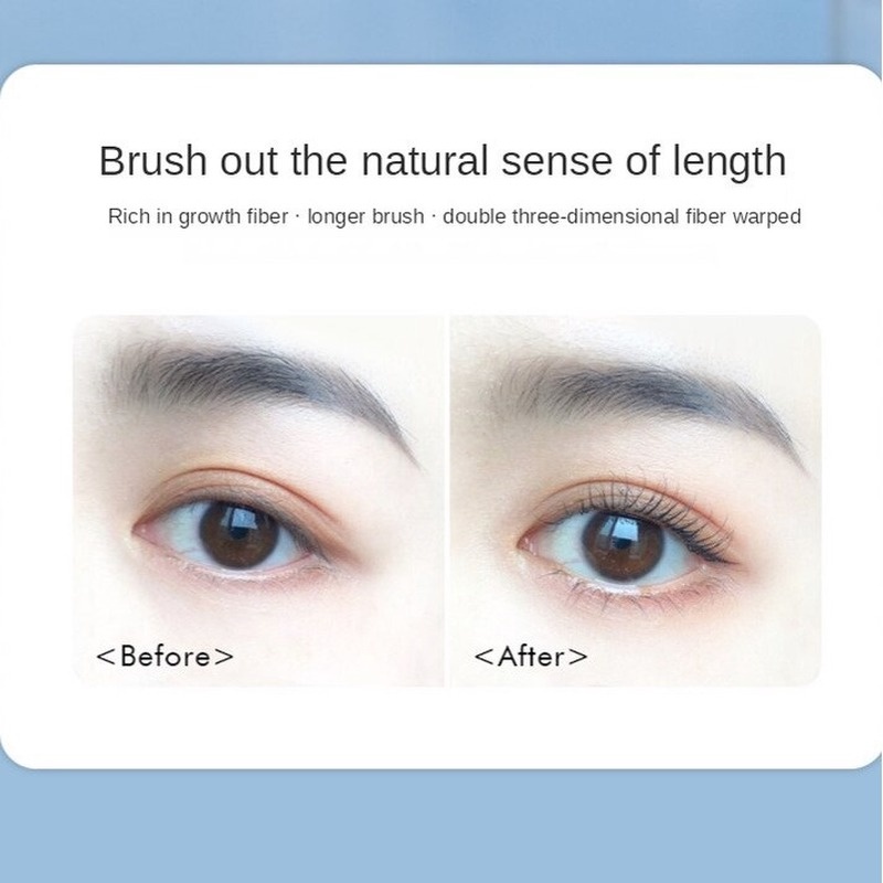 Mascara Làm Cong Mi Tự Nhiên Lâu Trôi Chống Thấm Nước/Mồ Hôi Không Bị Nhòe Có Cọ Nhỏ Cho Người Mới Bắt Đầu