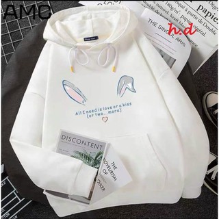 Áo Hodie Tai Thỏ