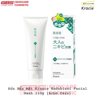 Sữa Rửa Mặt Kracie Hadabisei Facial Wash 110 g (Acne Care)