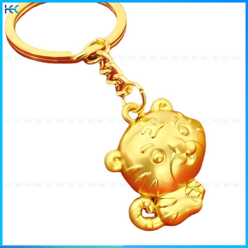 1 Móc Khóa Hình Chú Hổ May Mắn Dễ Thương