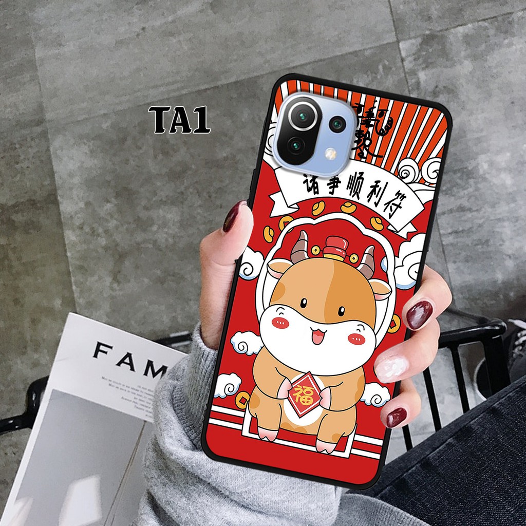 [SiêuSale] Ốp điện thoại Xiaomi Mi 11 - Xiaomi Mi 11 Lite in hình bò sữa sắc nét, chống bám bẩn, chống mồ hôi.