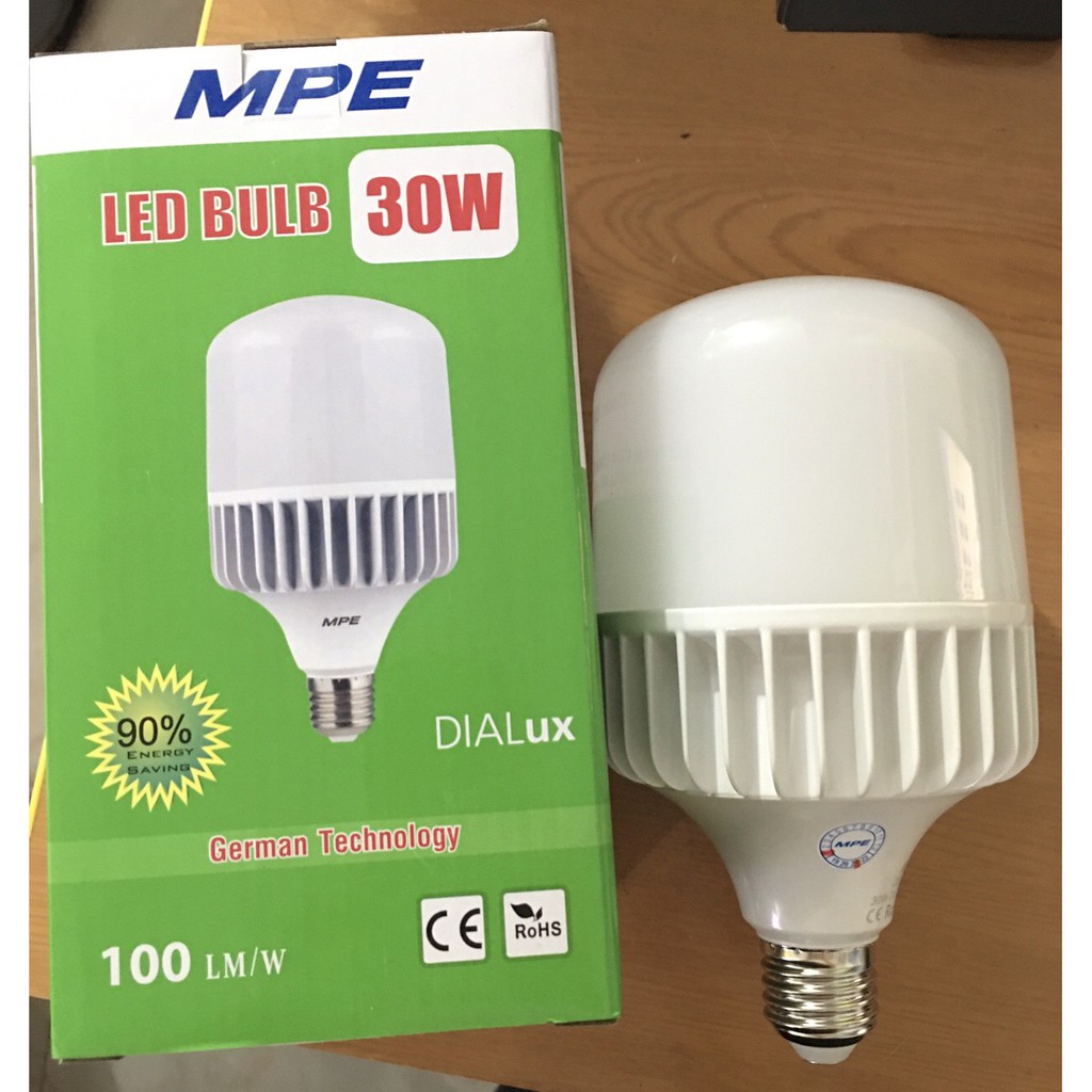 Bóng đèn Led Buld MPE 30W Chính hãng- chất lượng- giá tốt