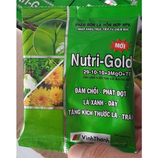 🌷 Phân Bón Lá Nutrigold 29-10-10-3MgO+TE(1 gói)