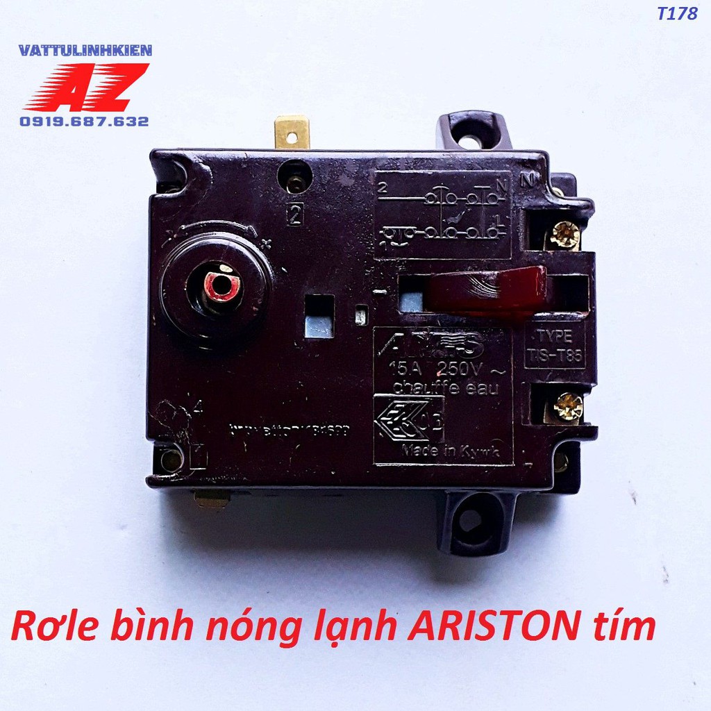 Rơ le điều chỉnh nhiệt cho bình nóng lạnh ARISTON