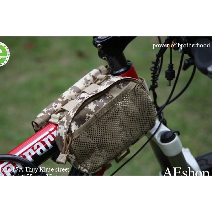 túi treo khung trước xe đạp
