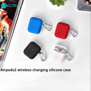 [Airpod Gen 2] Ốp silicon COTEetCI mềm chống sốc, chống xước Apple Airpods 2 sạc không dây