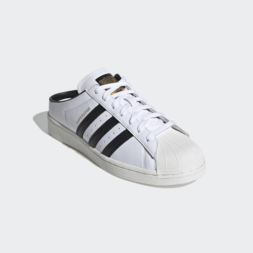 Giày adidas ORIGINALS Nam Giày mule Superstar Màu trắng FX5851