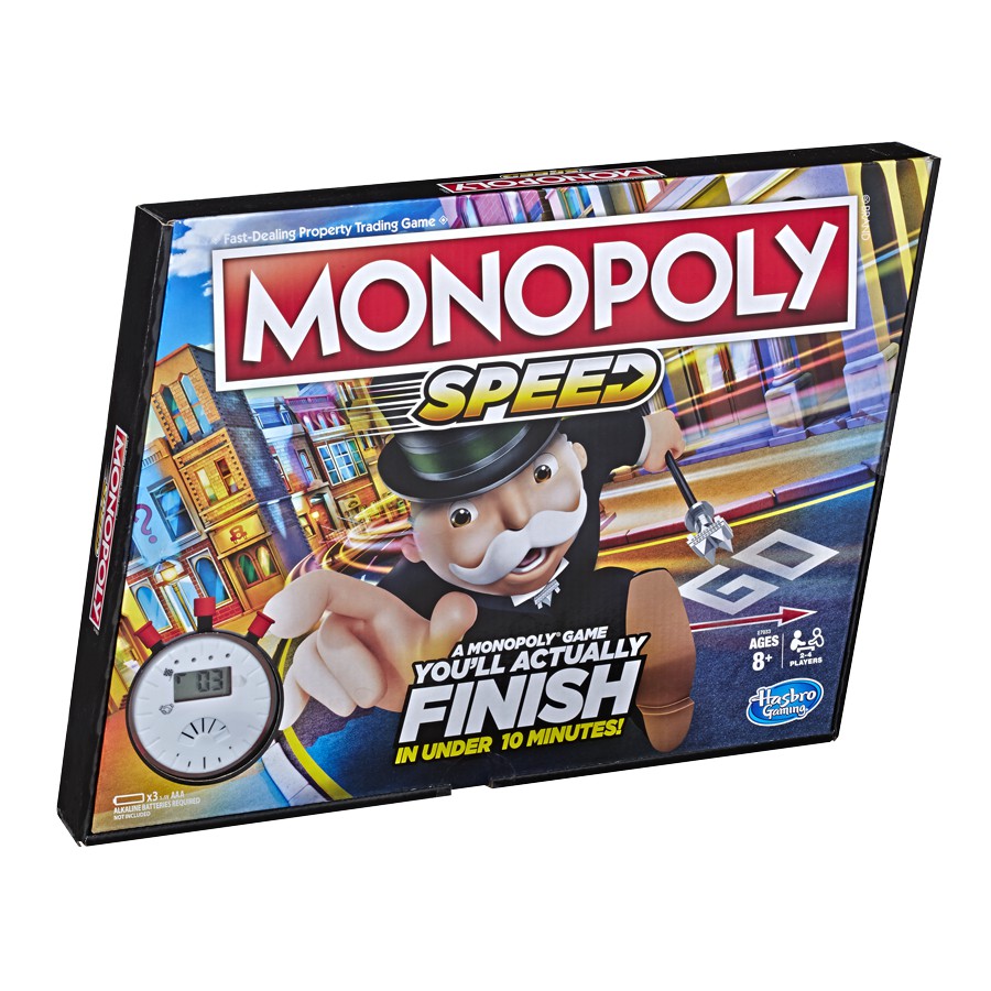 Đồ chơi cờ tỉ phú Monopoly - MONOPOLY SPEED - Đường Đua Tốc Độ- Mã: E7033