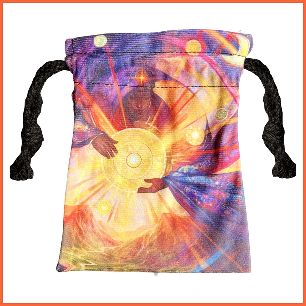 Túi Rút Đựng Thẻ Bài Tarot 5.12 X 7.09 Inch