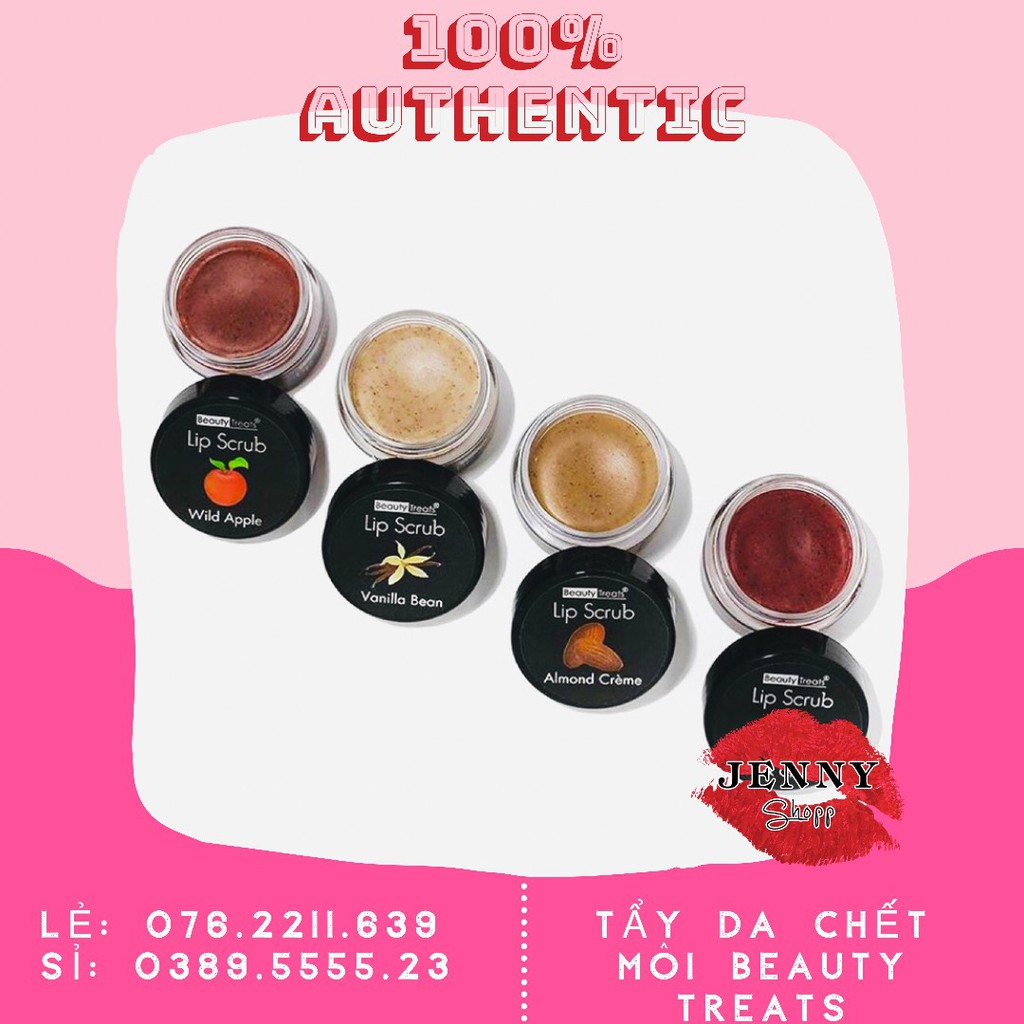 TẨY DA CHẾT MÔI LIP SCRUB BEAUTY TREATS