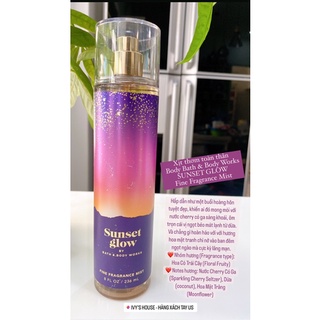 Nước hoa xịt thơm toàn thân Bath&Body Work