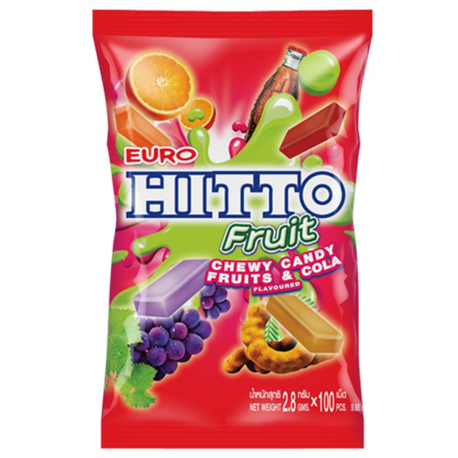 Hitto Fruit
(Kẹo mềm trái cây Hitto)