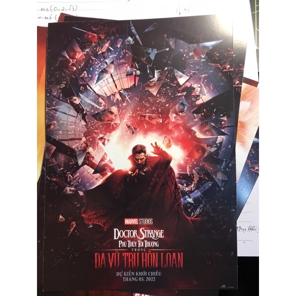 Poster Dán Tường Phim Marvel DC Doctor Strange