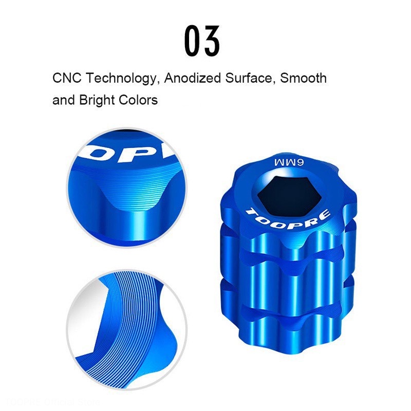 Dụng cụ tháo gỡ giò dĩa xe đạp leo núi TOOPRE bằng hợp kim nhôm