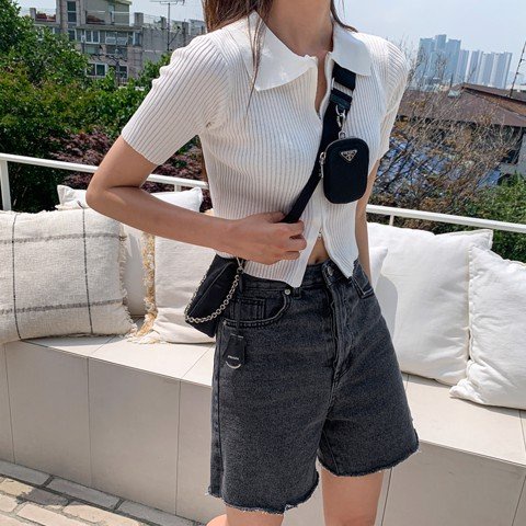 Áo Len Khóa Hai Đầu ENVYLOOK Like Knit Collar GomiMall