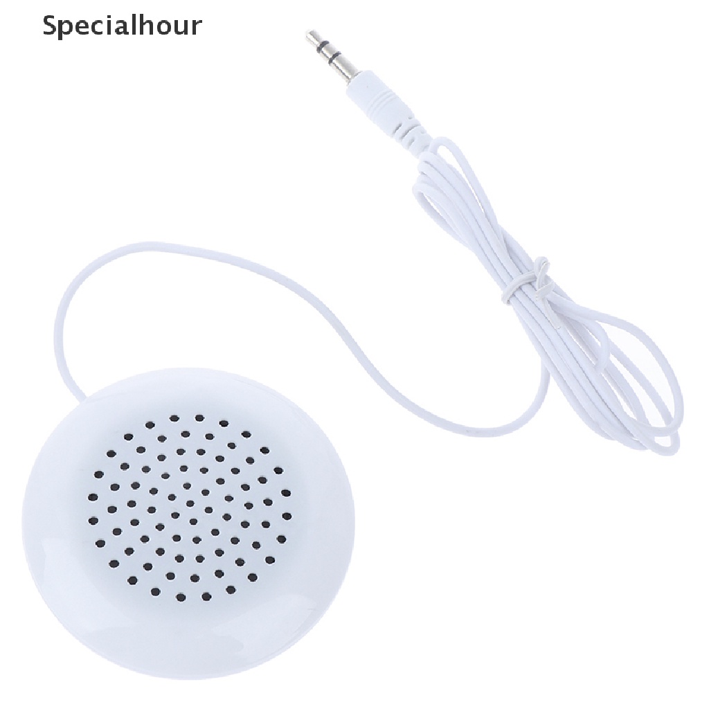 Loa Nghe Nhạc Mp3 MP4 Màu Trắng Jack 3.5mm