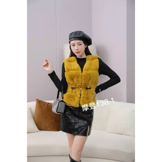 Áo gile lông hai lớp hàng quảng châu cao cấp