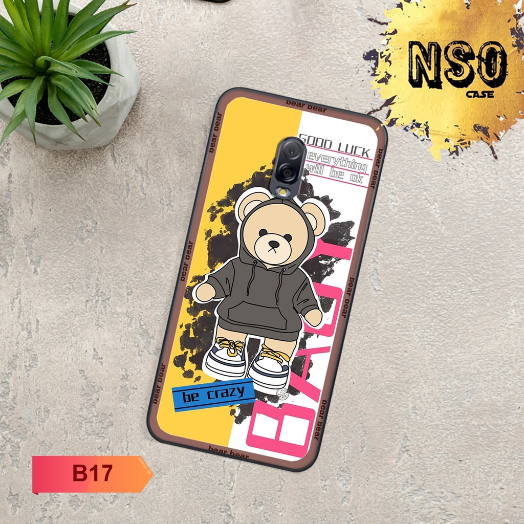 Ốp Samsung J7 Pro - Samsung J7 Plus In Hình Gấu Siêu Đáng Yêu Cute