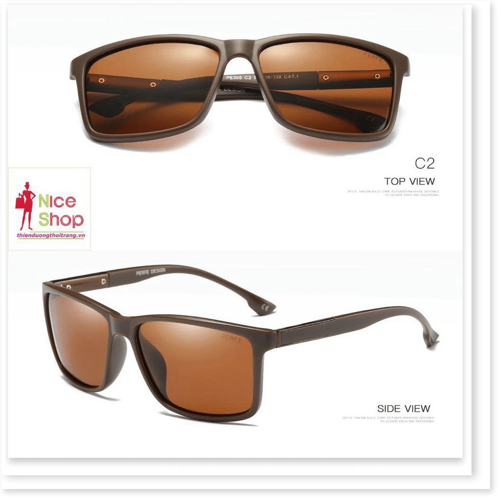 Xả Kho - Kinh râm Perrfe phân cực gọn vuông chống trầy chống chói thích hợp du lịch | BigBuy360 - bigbuy360.vn