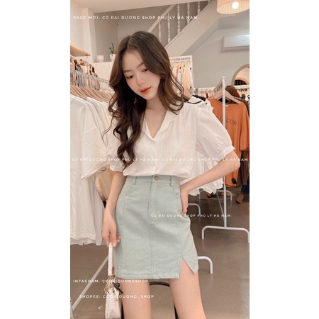 áo điệu cổ pizama
