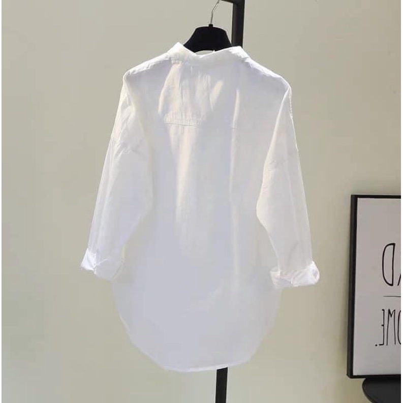 [Mã FAMARAL1 giảm 10K đơn 50K] áo sơ mi dài tay 2 túi siêu xinh dễ phối đồ | BigBuy360 - bigbuy360.vn