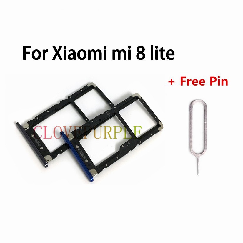 Khay Đựng Thẻ Sim Điện Thoại Thay Thế Chuyên Dụng Cho Xiaomi mi 8 lite mi 8lite