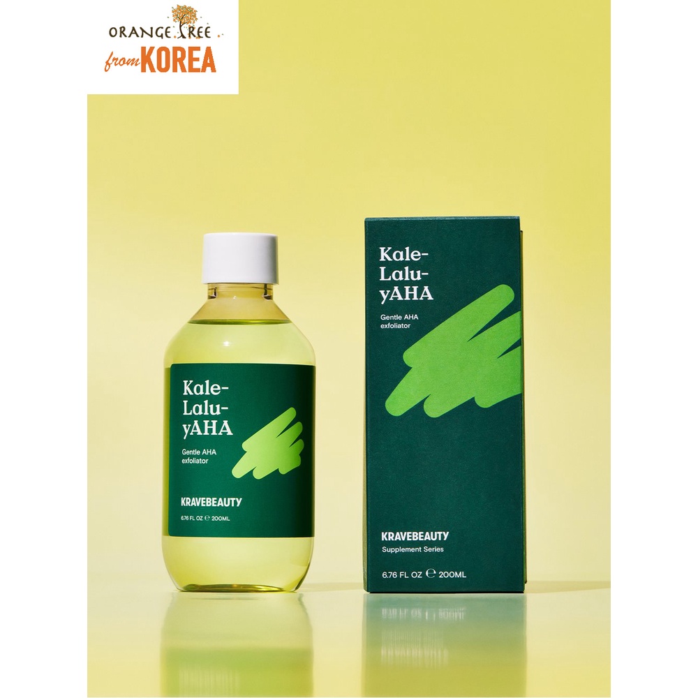 Toner làm sạch da Krave Beauty Kale-Lalu-yAHA 200ml