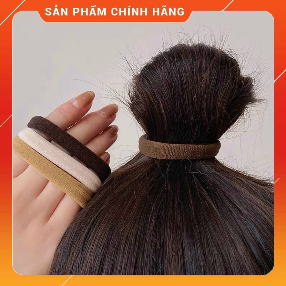 Hộp 20 Dây Buộc Tóc Co Giãn