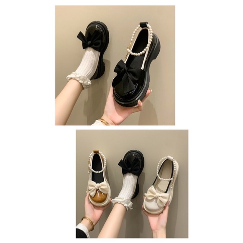 Oder GIÀY LOLITA PHỐI NƠ QUAI NGỌC