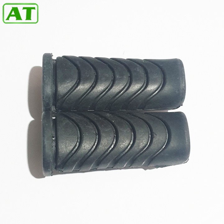 Bộ 2 Cao Su Gác Chân Để Chân Trước Wave Màu Đen