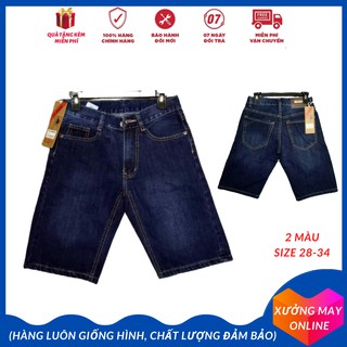 Quần short jean wash thời trang, quần đùi nam co dãn nhẹ mặc cực kỳ thoải mái-XM026