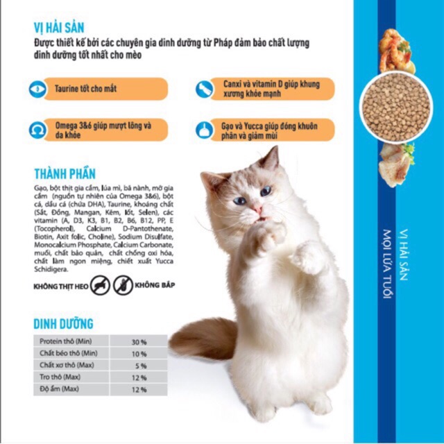 Thức Ăn Cho Mèo Minino Yum 350gr - Mua 4 Tặng 1