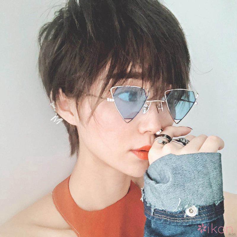 Kính mát tròng tam giác cá tính cho nam nữ | BigBuy360 - bigbuy360.vn