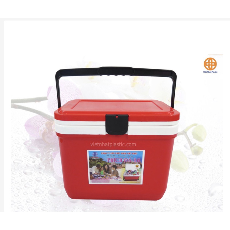 Thùng đựng đá 38L vuông Việt Nhật 50x37x37cm