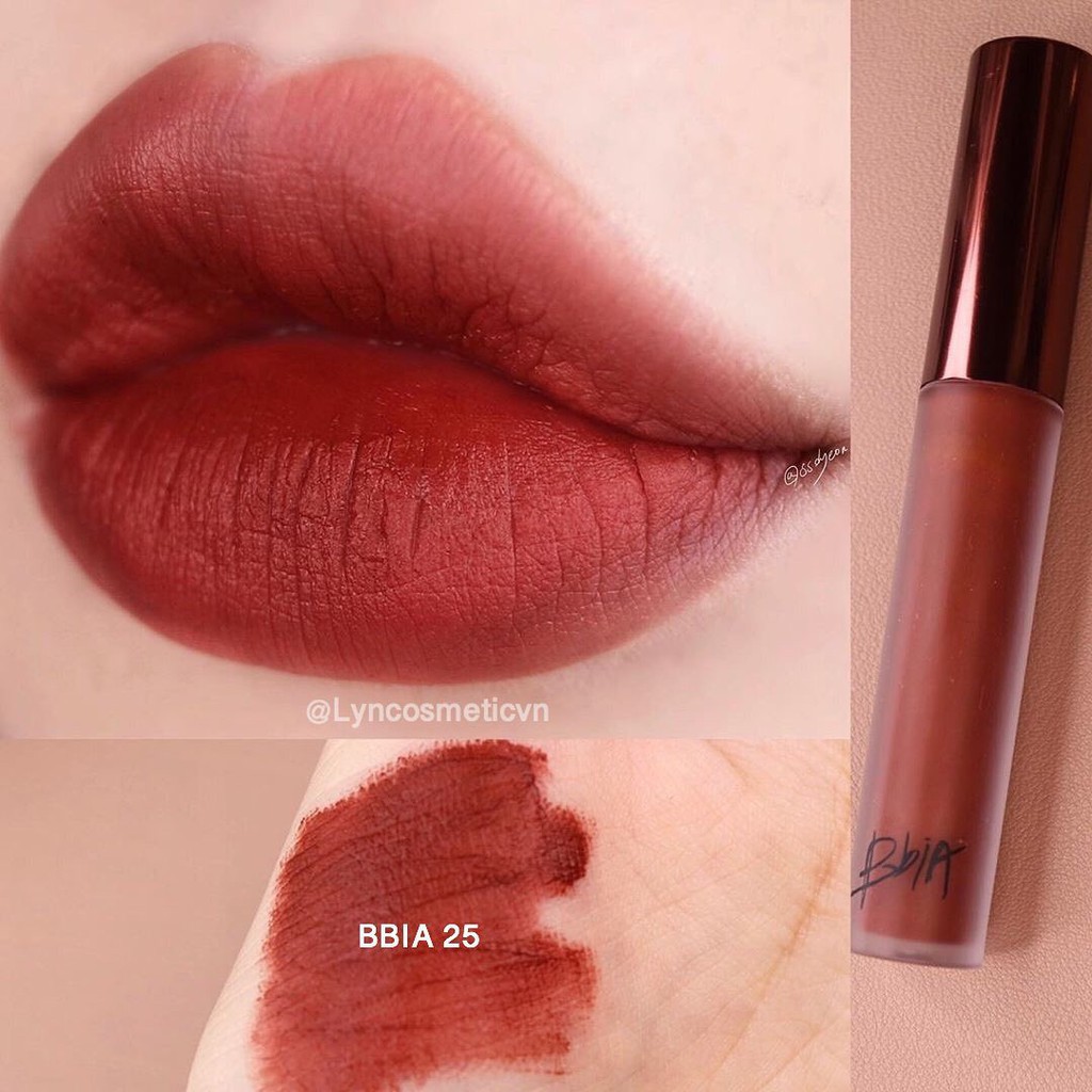 Son Kem Lì Bbia Last Velvet Lip Tint Asia Edition 5g