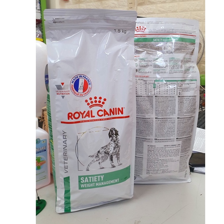 Royal Canin Satiety Weight Management 1,5kg - Thức ăn cho chó bị béo phì