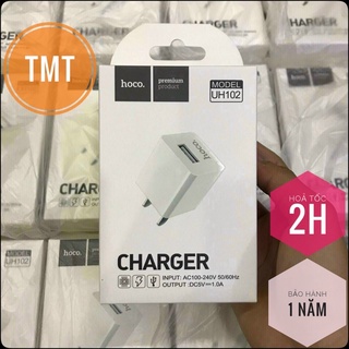 Cốc sạc/ Củ sạc Hoco UH102 1 cổng 1A - CHÍNH HÃNG