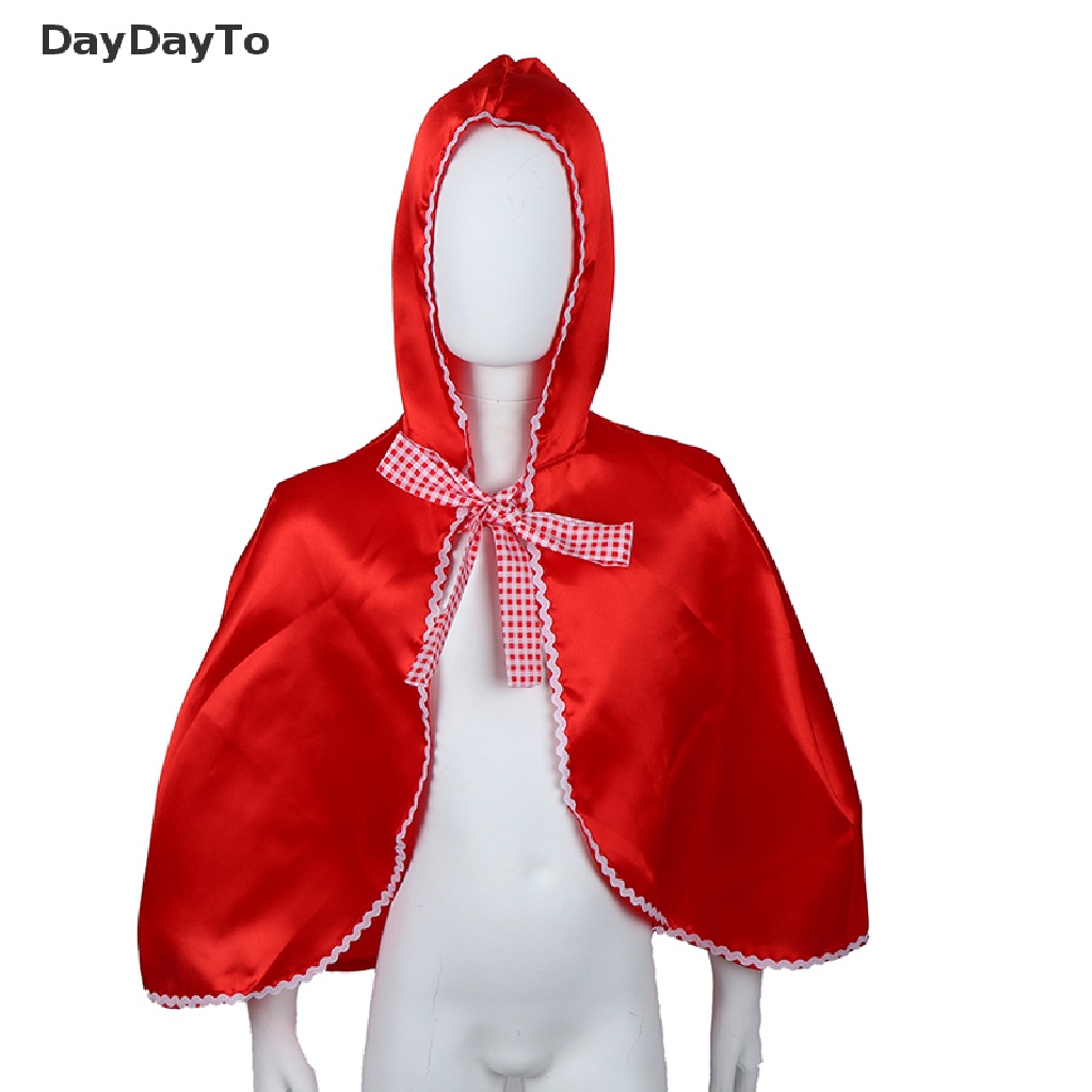 Áo Choàng Hóa Trang Công Chúa Quàng Khăn Đỏ Cho Bé Gái